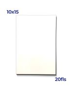 PAPEL CARTÃO RESINADO - 10x15 CM - 350g - 12 FLS
