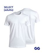 Camisa 100% Algodão Select - M2P - Adulto GG - Branco
