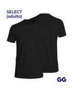 Camisa 100% Algodão Select - M2P - Adulto GG - Preto