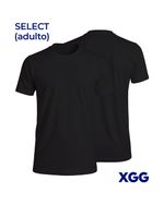 Camisa 100% Algodão Select - M2P - Adulto XGG - Preto
