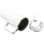 Copo Térmico Aço Inox Titan - Livesub - 1,2L - Branco Fosco