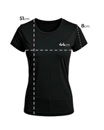 Camisa Baby Look 100% Algodão Select - M2P - Adulto P - Preta