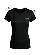 Camisa Baby Look 100% Algodão Select - M2P - Adulto M - Preta
