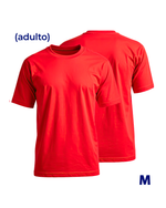 Camisa Tradicional 100% Poliéster - M2P - Adulto M - Vermelho