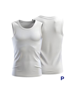 Camisa Regata 100% Algodão Select - M2P - Adulto P - Branco
