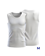 Camisa Regata 100% Algodão Select - M2P - Adulto M - Branco