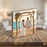 Quadro Porta Retrato de Mesa em MDF - 25mm - Com Impressão Direta UV
