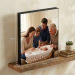 Quadro Porta Retrato de Mesa em MDF - 25mm - Com Impressão Direta UV
