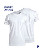 Camisa 100% Algodão Select - M2P - Adulto P - Branco