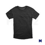 Camisa 100% Poliéster Adulto - Preta