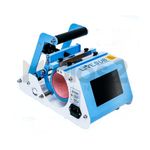 PRENSA DE CANECA CILÍNDRICA ELITE BY CRAFT EXPRESS - LIVESUB - AZUL - 110V