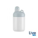 Copo Térmico Inox Resinado Kawaii- Livesub - 500ml - Branco com Tampa Silicone