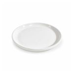 Prato Cerâmica Resinado Domus - Livesub - 20.5cm - Branco