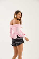 CAMISA OMBRO A OMBRO FLOR