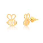 Brinco Abelha em Ouro 18k Infantil