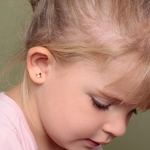 Brinco Borboleta em Ouro 18k infantil