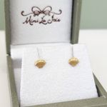 Brinco Concha em Ouro 18k Infantil