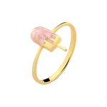 Anel Picolé Esmaltado em Ouro 18k Infantil