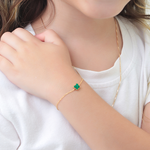 Pulseira Borboleta Malaquita Ouro 18k