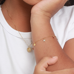 Pulseira Estrelas de Brilhantes em Ouro 18k