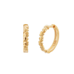 Argola Corações Ouro 18k 