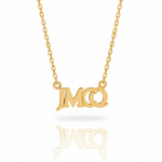 Colar Letras Personalizado - Ouro 18k ou Prata com Banho
