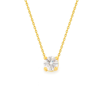 Colar Solitário de Brilhante em Ouro 18k