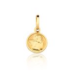 Alfinete e Pingente Anjo em Ouro 18k