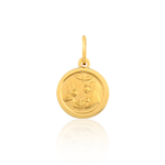 Alfinete e Pingente Batismo em Ouro 18k