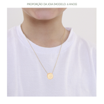 Escapulário São Bento em Ouro 18k