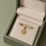 Alfinete e Pingente São Bento Mini 18k