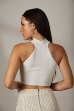 Blusa Tricot Brenda Off White