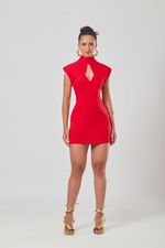 Vestido Elisabeth Vermelho Amaranto