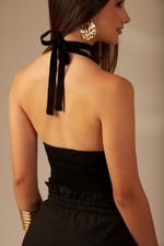Body Tricot Drika Preto