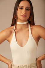 Body Tricot Drika Off White