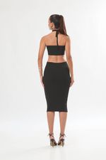 Vestido Tricot Iolanda Preto