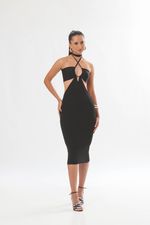 Vestido Tricot Iolanda Preto