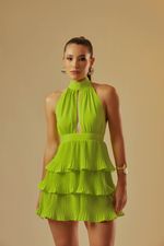Vestido Ágatha Verde Avocado