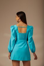 Vestido Dora Azul Atlântico