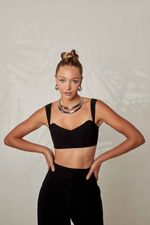 Cropped Arabela Preto