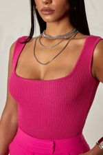 Body Tricot Kiara Rosa Pink
