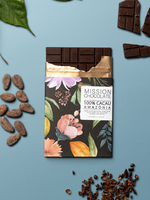 100% CACAU |  DARK CHOCOLATE 60G