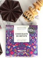 CHOCOLATE DE METATE + CANELA   |  CHOCOLATE DISKS WITH CINNAMON  60G