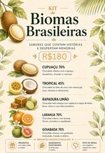KIT: BIOMAS BRASILEIRAS  (5 barras)