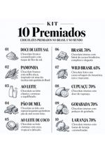 KIT PREMIADOS: 10 BARRAS