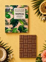 TROPICAL | AO LEITE DE COCO 47%  COM MARACUJÀ 60G