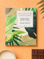 DARK MILK & NIBS 58% + SAL ROSA |  60G