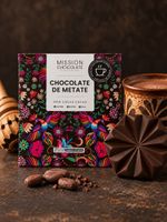 CHOCOLATE DE METATE 100%  |  CHOCOLATE DISKS 100%  60G