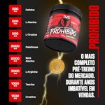 3VS Nutrition Pré Treino Prohibido 360g Sabor Citrus