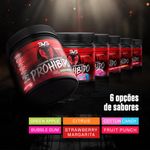 3VS Nutrition Pré Treino Prohibido 360g Sabor Citrus